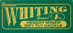 Whiting Hebert Miner Hackle